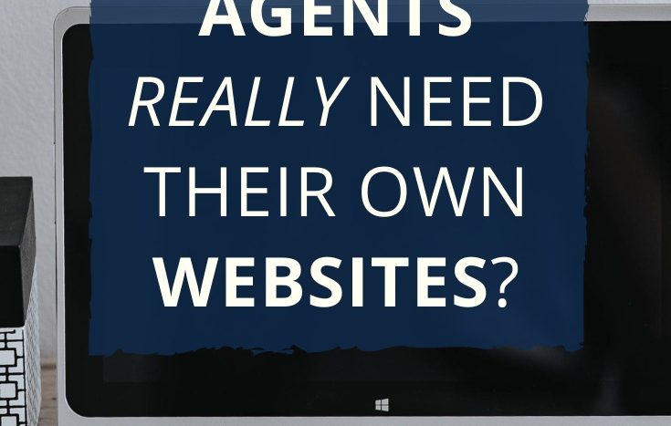 Do real estate agents need their own websites? Even though they already have a profile on their broker's site? #realtorlife #realtor