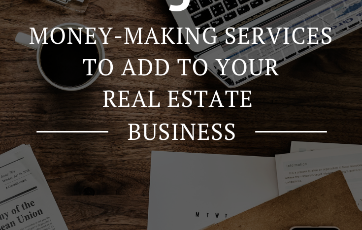 Want to skyrocket your income? Add these real estate services to your business asap! #realtorlife #realestate #realestateagent