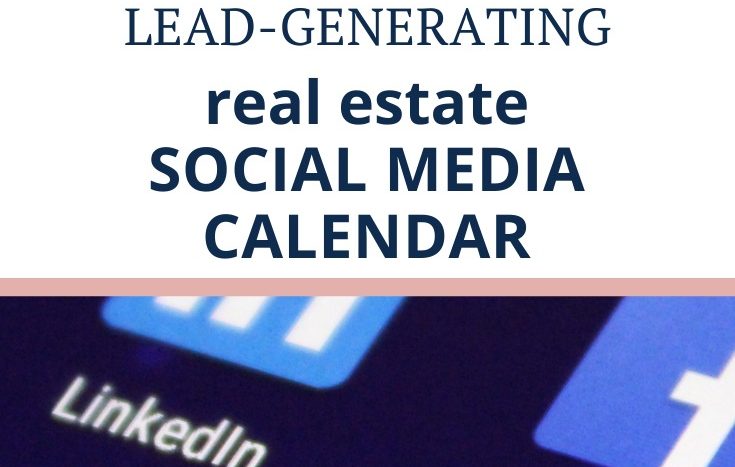 Snag this done-for-you real estate social media calendar today! #realtorlife #realestateplanning #realestatemarketing