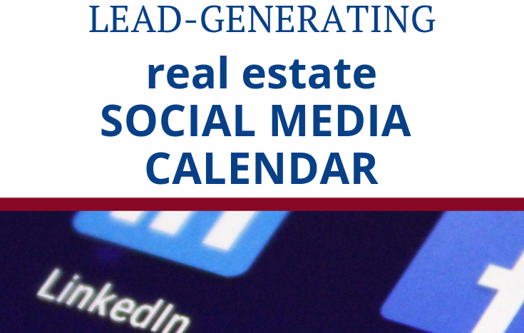 Snag this done-for-you real estate social media calendar today! #realtorlife #realestateplanning #realestatemarketing