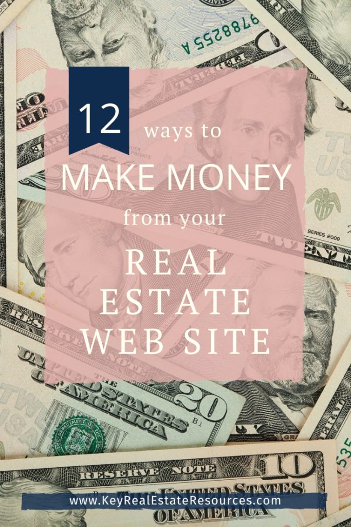 How many different ways to make money from your real estate website can you think of?Well, we came up with 12. 12 completely different ways to make money from your website. And we're super excited to share them with you!