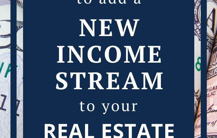 Take full advantage of your slow season by adding a new income stream to your real estate business! Here are 5 ways to make money when real estate sales are slow. #realtorlife #sidehustle #real estate #passiveincome