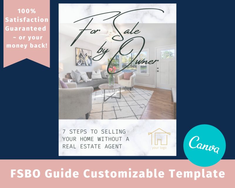 FSBO Guide for Real Estate Agents and Brokers on Etsy