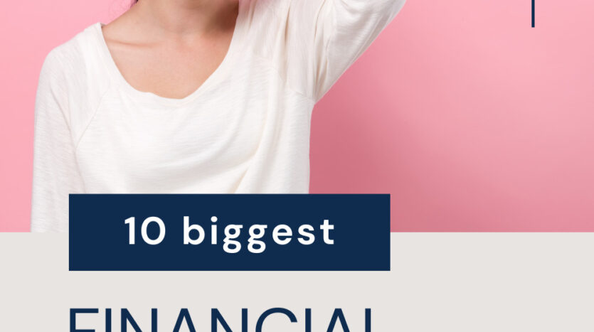 Here are the 10 biggest financial mistakes real estate agents make (and how to fix them!). How many are you guilty of? new real estate agents, new realtors, realtor mistakes, real estate agent mistakes