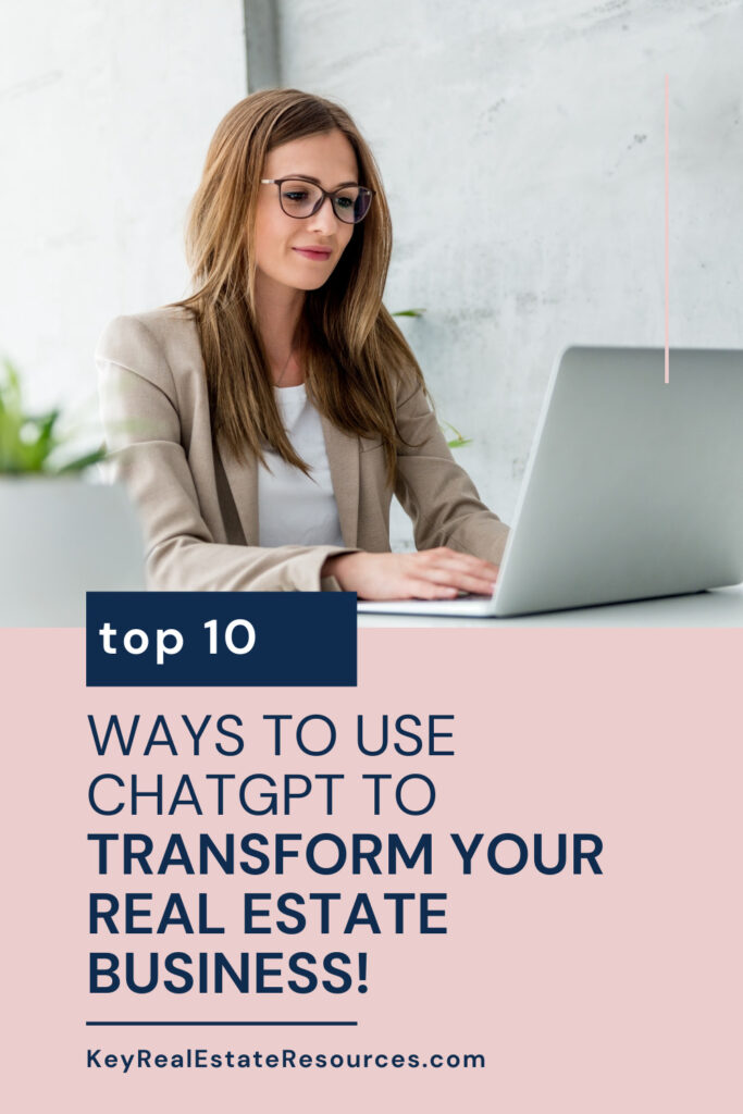 Discover how to use ChatGPT, the latest AI-powered chatbot technology, to grow your real estate business. From generating leads to improving customer service, ChatGPT can help you streamline your operations and boost your bottom line. Learn the latest tips and tricks from top real estate agents and brokers who are already using ChatGPT to succeed in the competitive real estate market. Don't miss out on this game-changing technology - read our article now and start using ChatGPT to take your real estate business to the next level