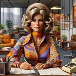 What a 1970s real estate agent looked like according to AI