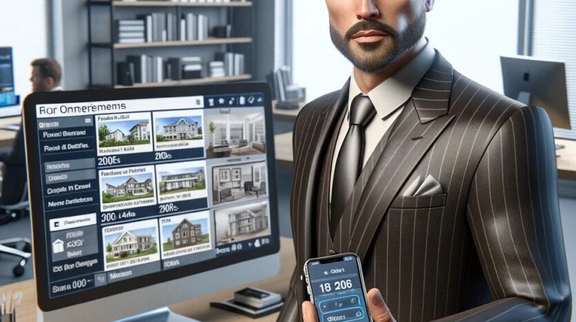What a 2000s real estate agent looked like according to AI