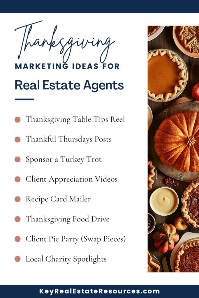 Explore these 20+ real estate marketing ideas for Thanksgiving to give your real estate business a seasonal boost this November!